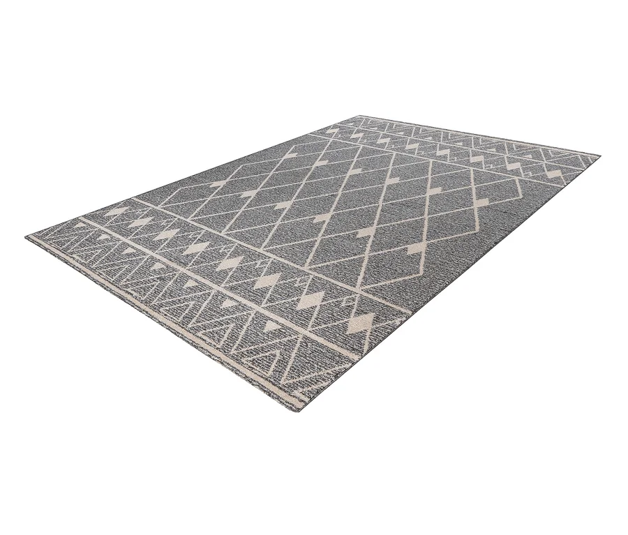 Kayoom Kurzflorteppich »Rhombus 325« Teppich mit geometrischem Muster.