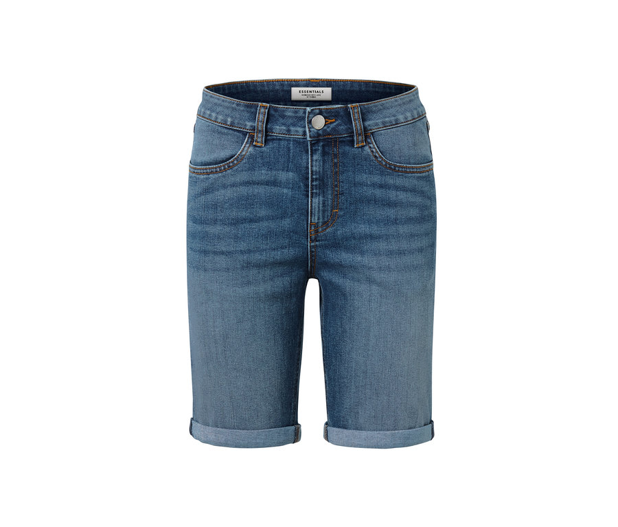 Blaue Denim-Shorts – Fit Lea.