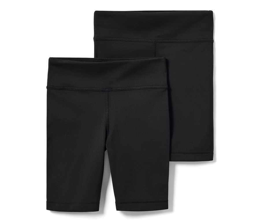 Zwei Kinder-Sport-Radler in Schwarz.