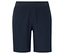 Dunkelblaue Sportshorts.