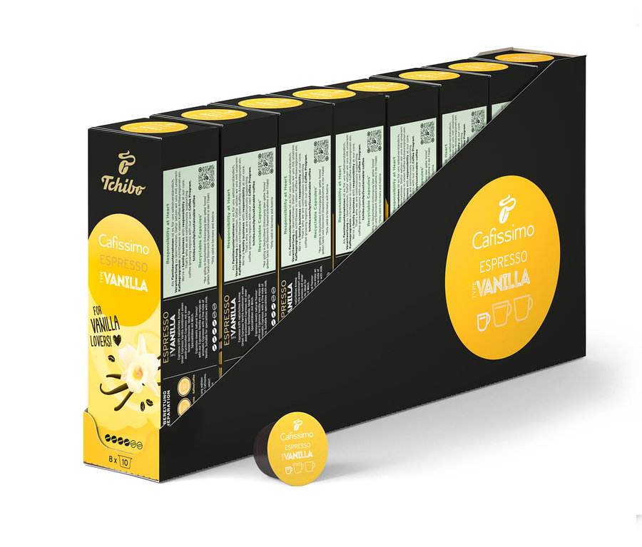 Cafissimo Flavoured Espresso - Vanilla - 80 Kapseln